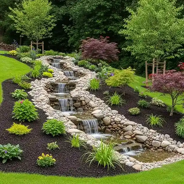 9 Cascading Water Features