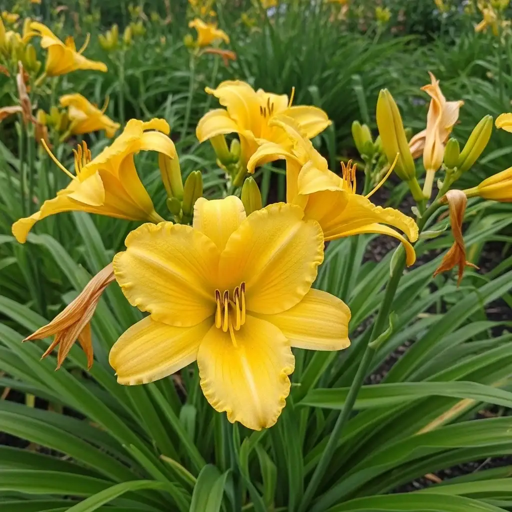 9 Daylily Hemerocallis