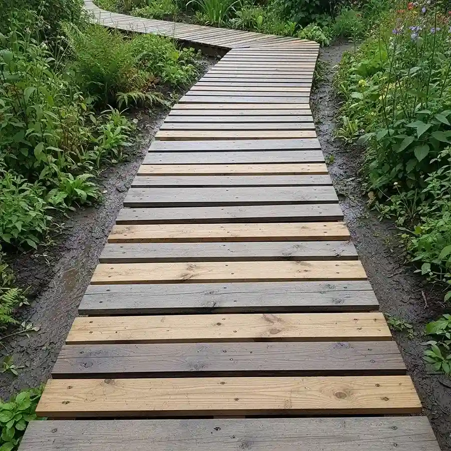 9 Pallet Walkway Sections