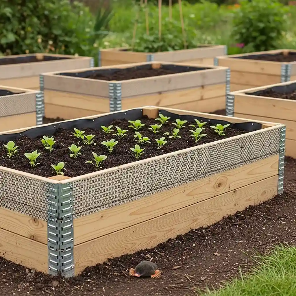 9 Protecting Raised Garden Beds