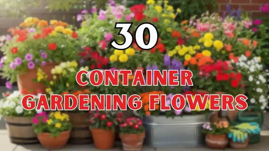 Container Gardening Flowers