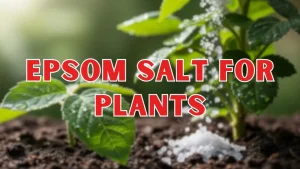 Epsom Salt for plants