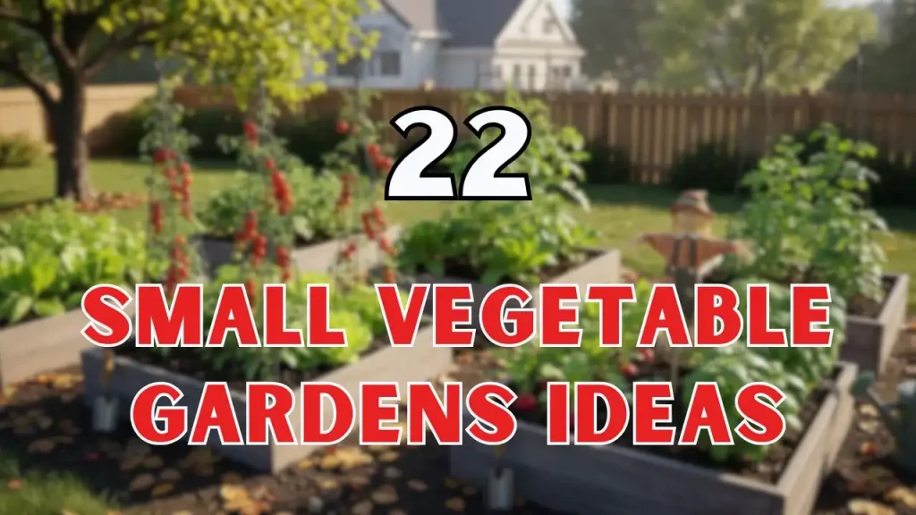 small vegetable gardens