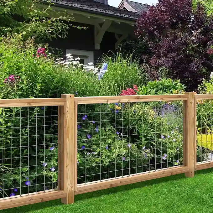 00 Wood and Wire Fence Ideas