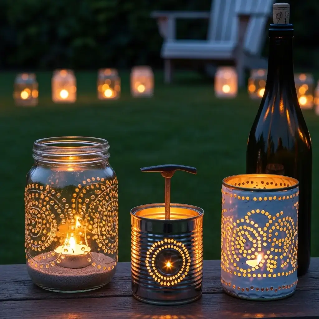 12 DIY Garden Lanterns and Lighting
