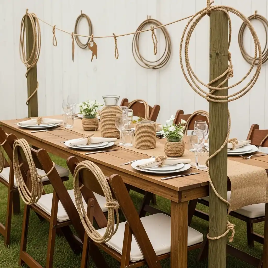 12 Lasso and Rope Decorations