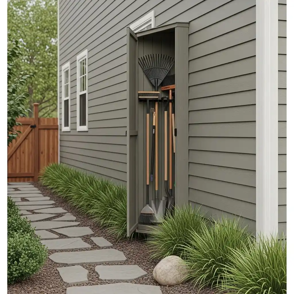 13 Vertical Tool Storage Shed