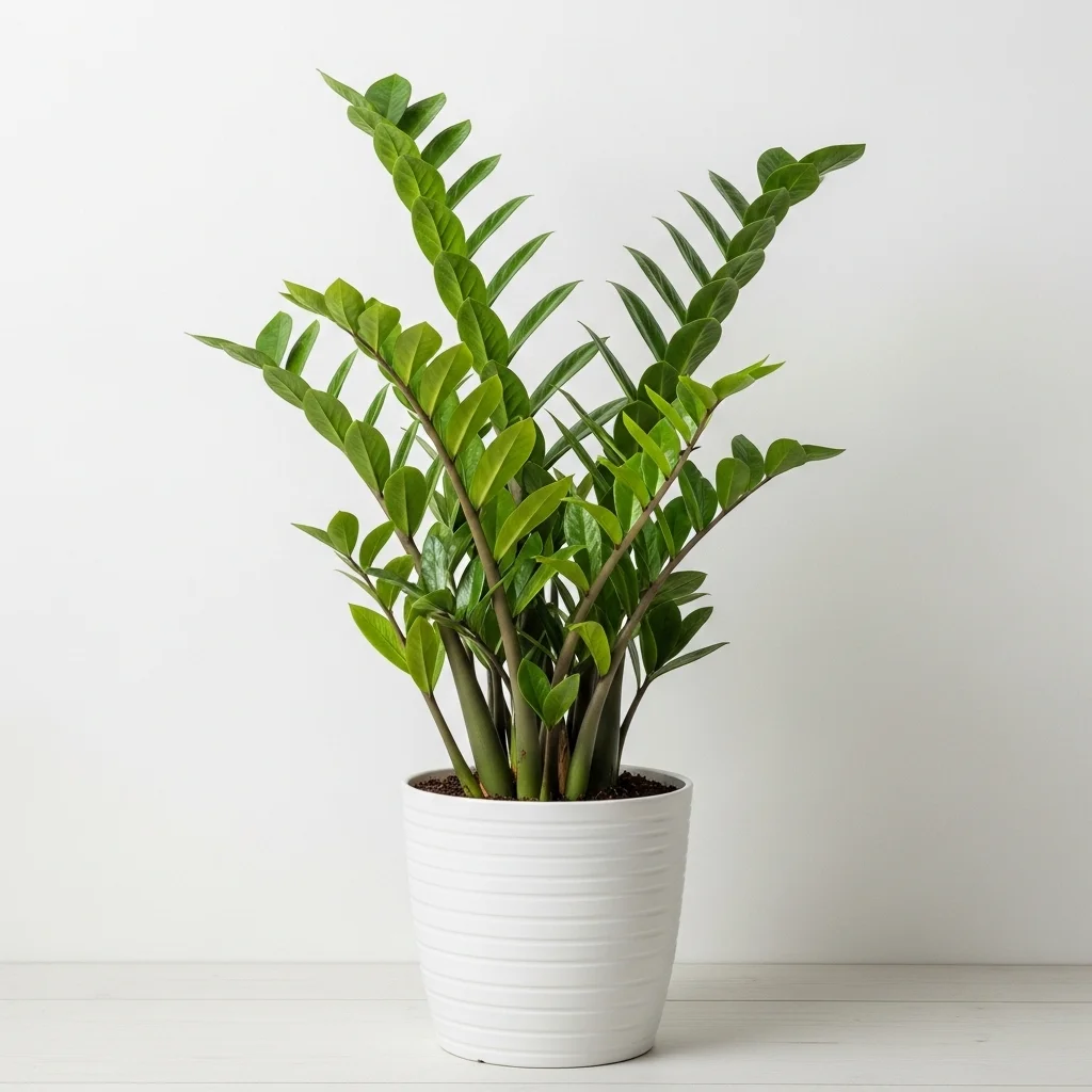 13 air purifying indoor plants ZZ Plant Zamioculcas zamiifolia