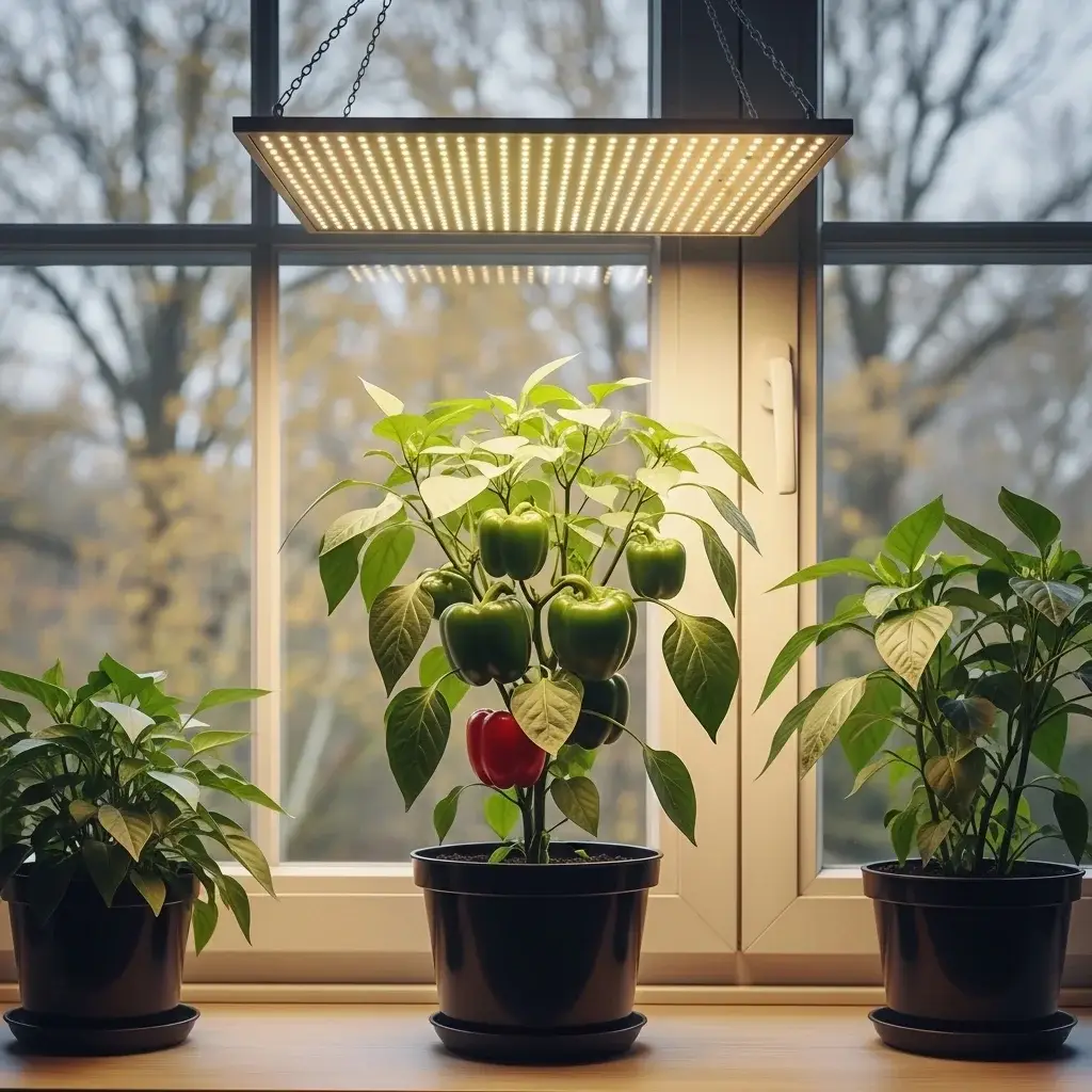 15 Using Grow Lights for Indoor Bell Peppers