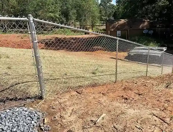 2 Galvanized Steel Chain Link Fence