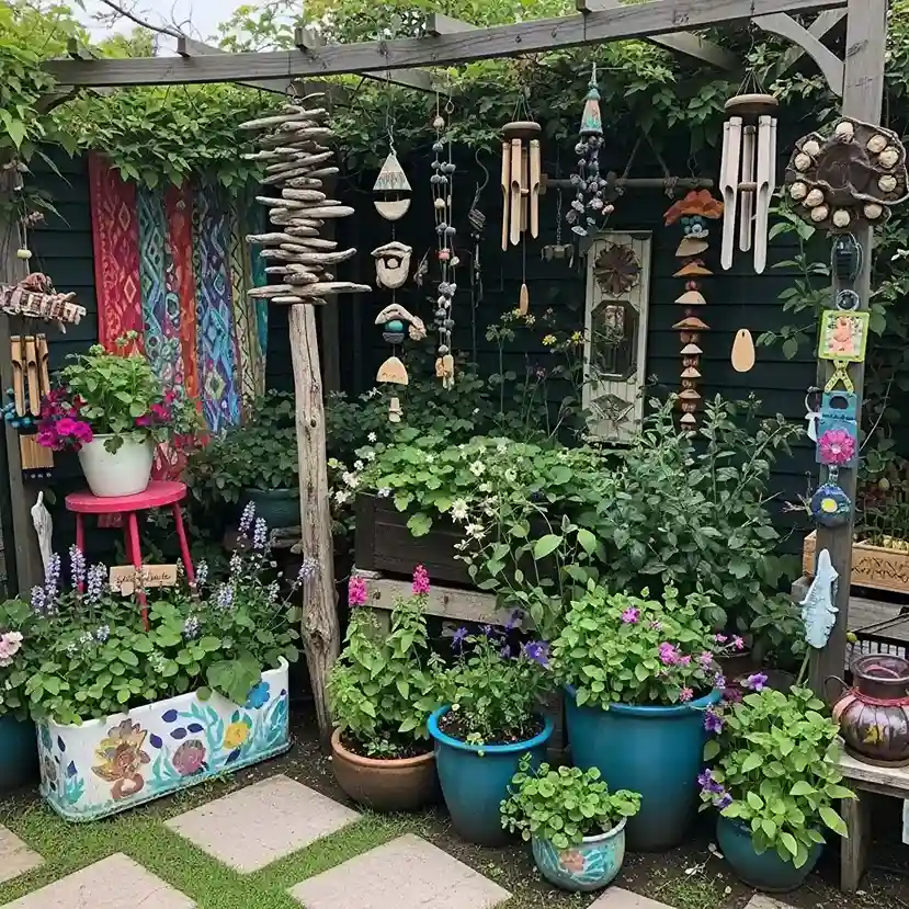 21 Whimsical Bohemian Garden