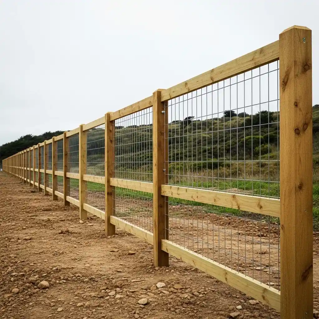 26 Fence for Coastal and Windy Sites