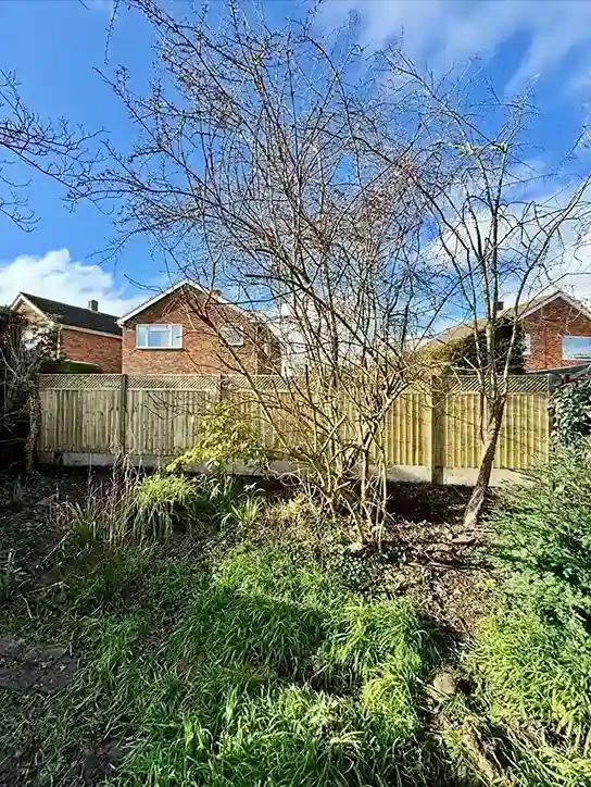 4 Wood and Wire Privacy Fence