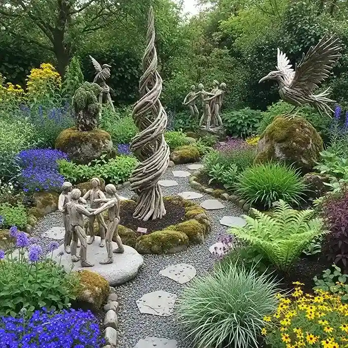 7 Driftwood Sculptures and Art