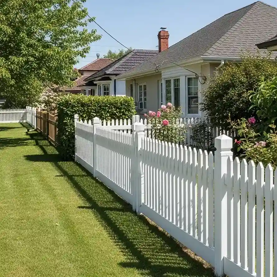 8 Picket Fence Yard Divider