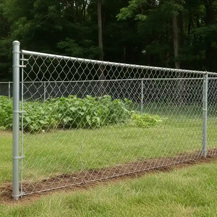 9 Chain Link Fence for Garden Protection