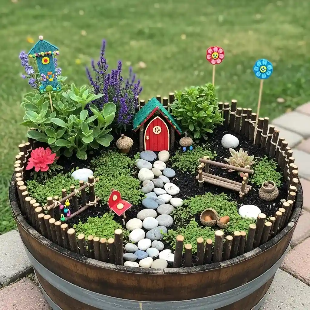 9 DIY Fairy Garden Feature