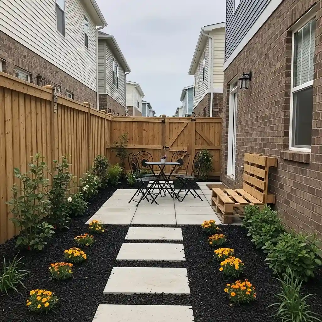 9 Small Side Yard Patio
