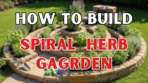 spiral herb garden