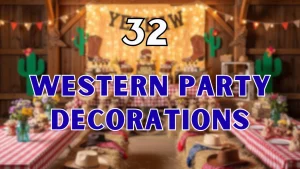 western party decorations