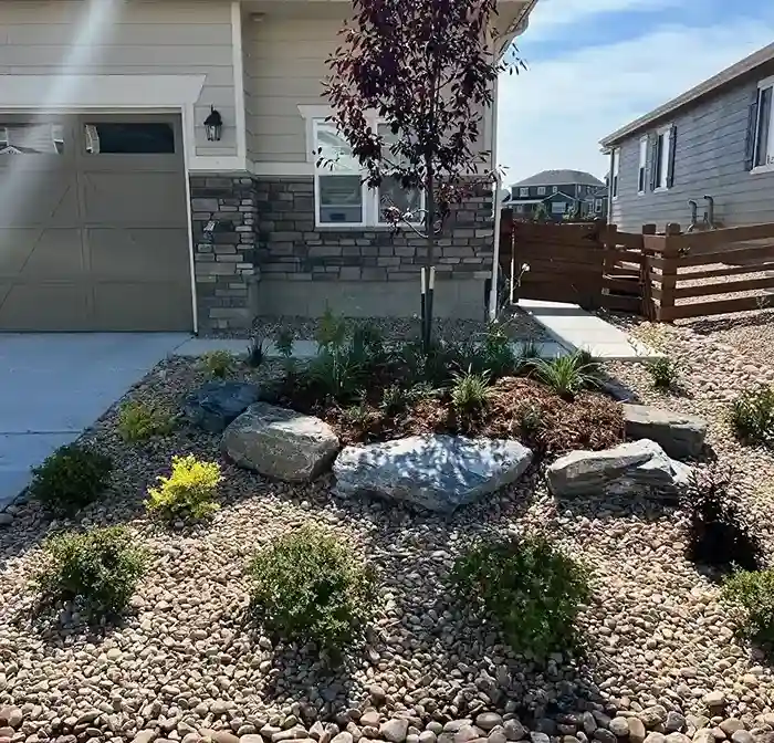 0 Mulch and Rock Landscaping ideas