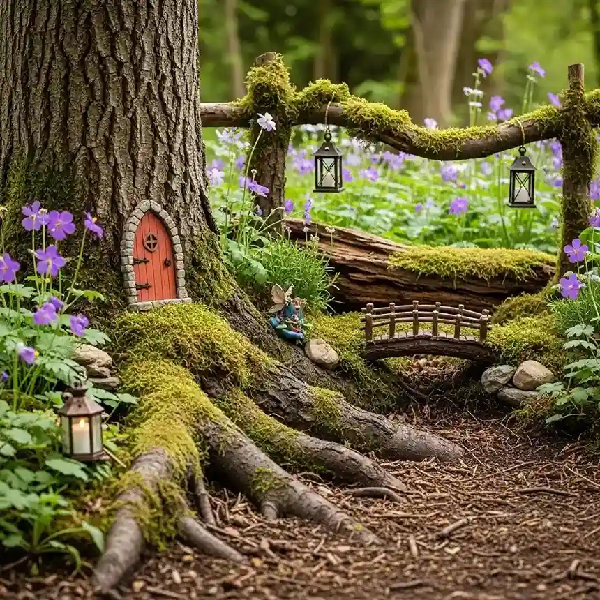 11 Fairy Garden Woodland Feature