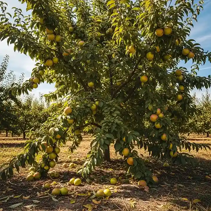 11 Greengage tree Prunus domestica italica