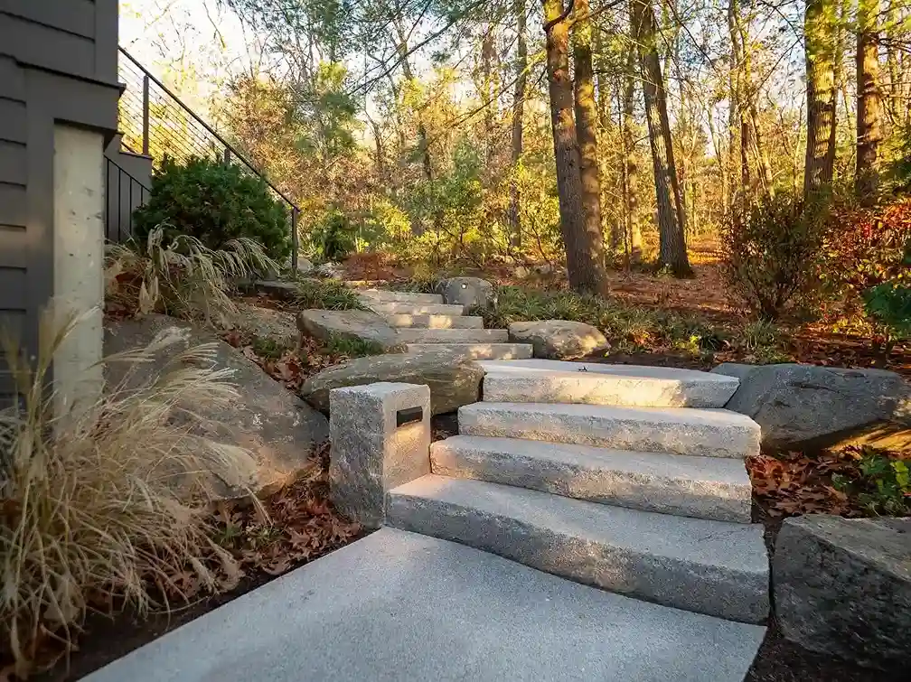 13 Boulder Steps and Terracing