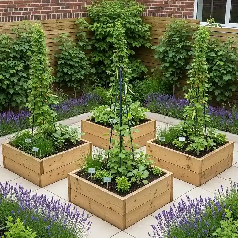 13 Potager Garden in a Small Space