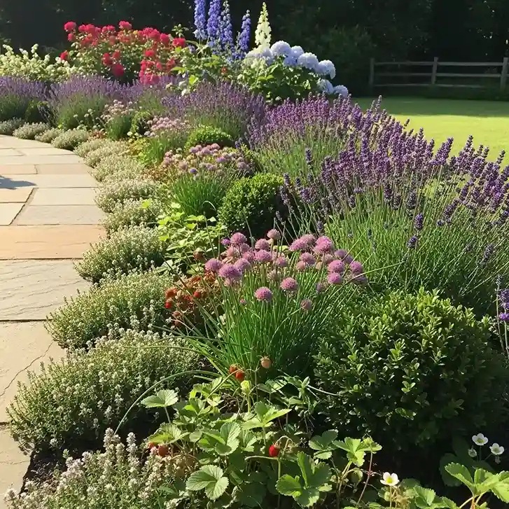 13. Living Plant Edging