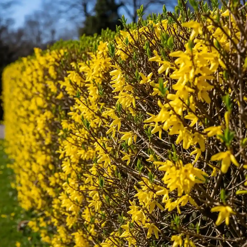14 Hedge Forsythia