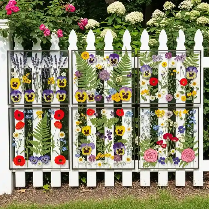 14. Flower Press Art Panels