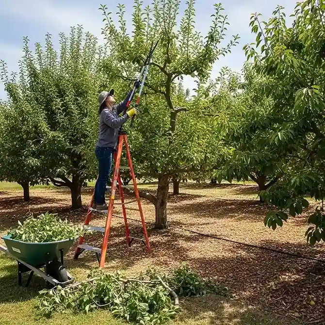 15 Pruning a Backyard Orchard