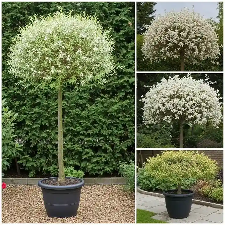 15 Weeping Willow in a Small Garden