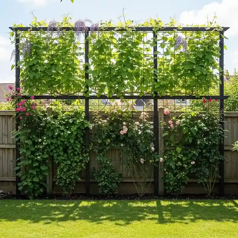 16 Climbing Plants on Trellis for Privacy
