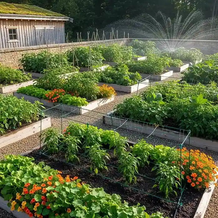 16 Watering and Irrigation in a Potager Garden
