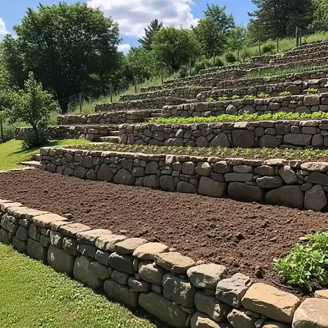 16. Rock Terrace Garden