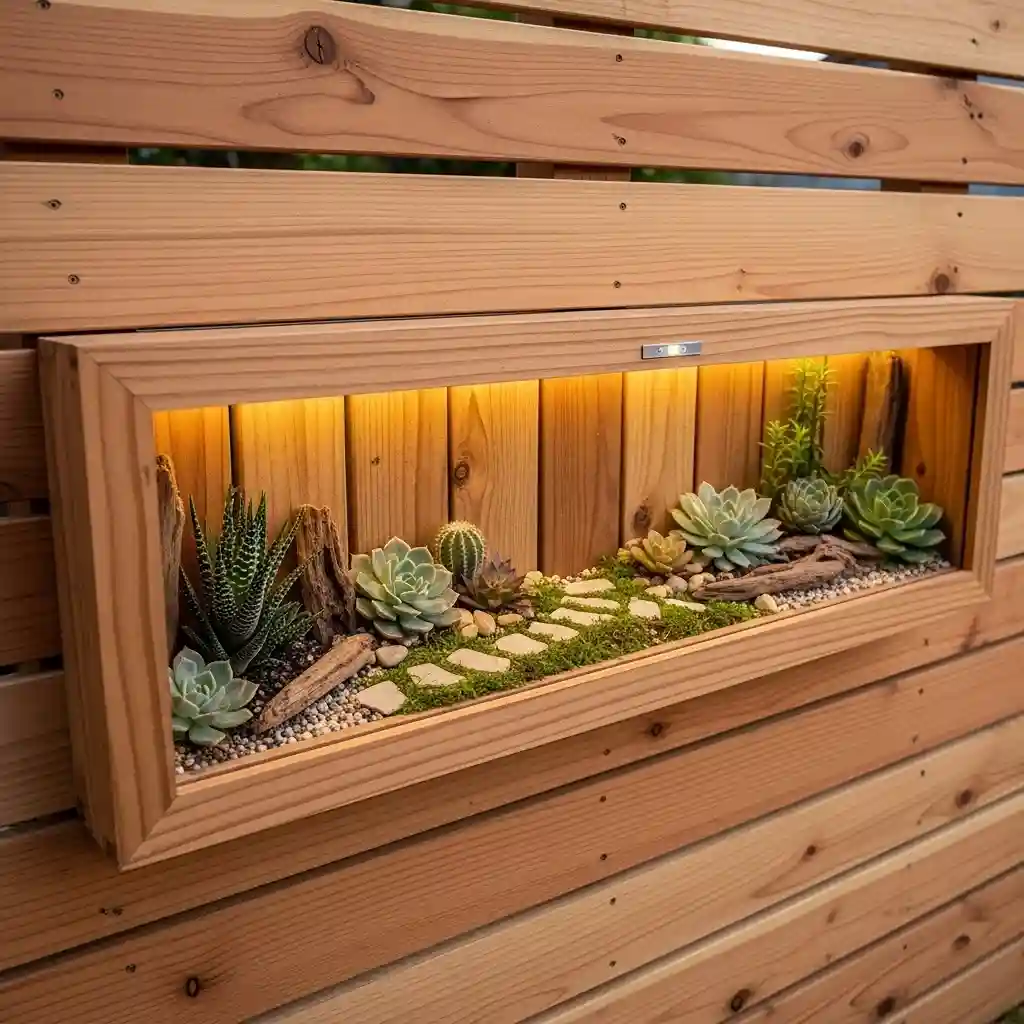 16. Shadow Box Fence Inserts