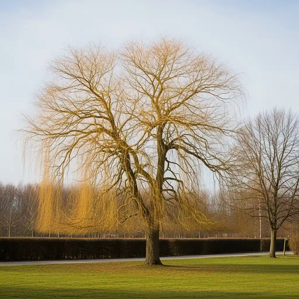 17 Weeping Willow in Winter
