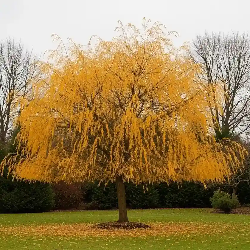 18 Weeping Willow Autumn Colour