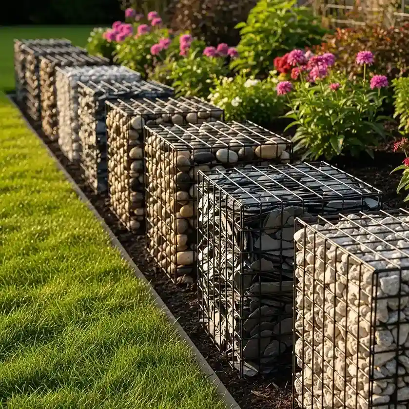 18. Gabion Mini Edging