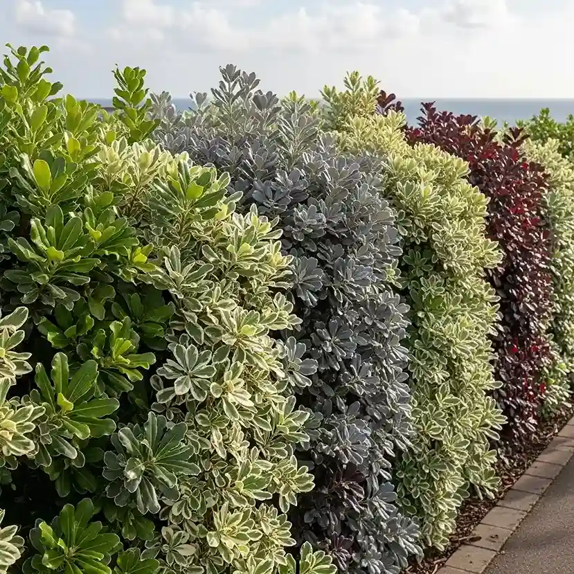 19 Hedge Pittosporum Pittosporum tenuifolium