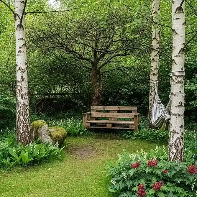 19 Woodland Seating and Retreat