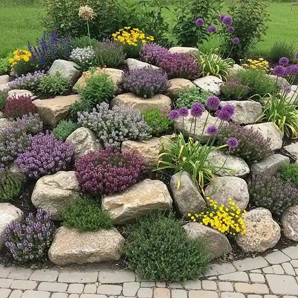 19. Rock Garden for Pollinators