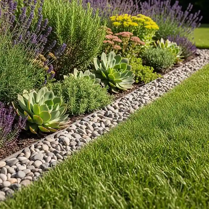 21 Gravel Trench Edging