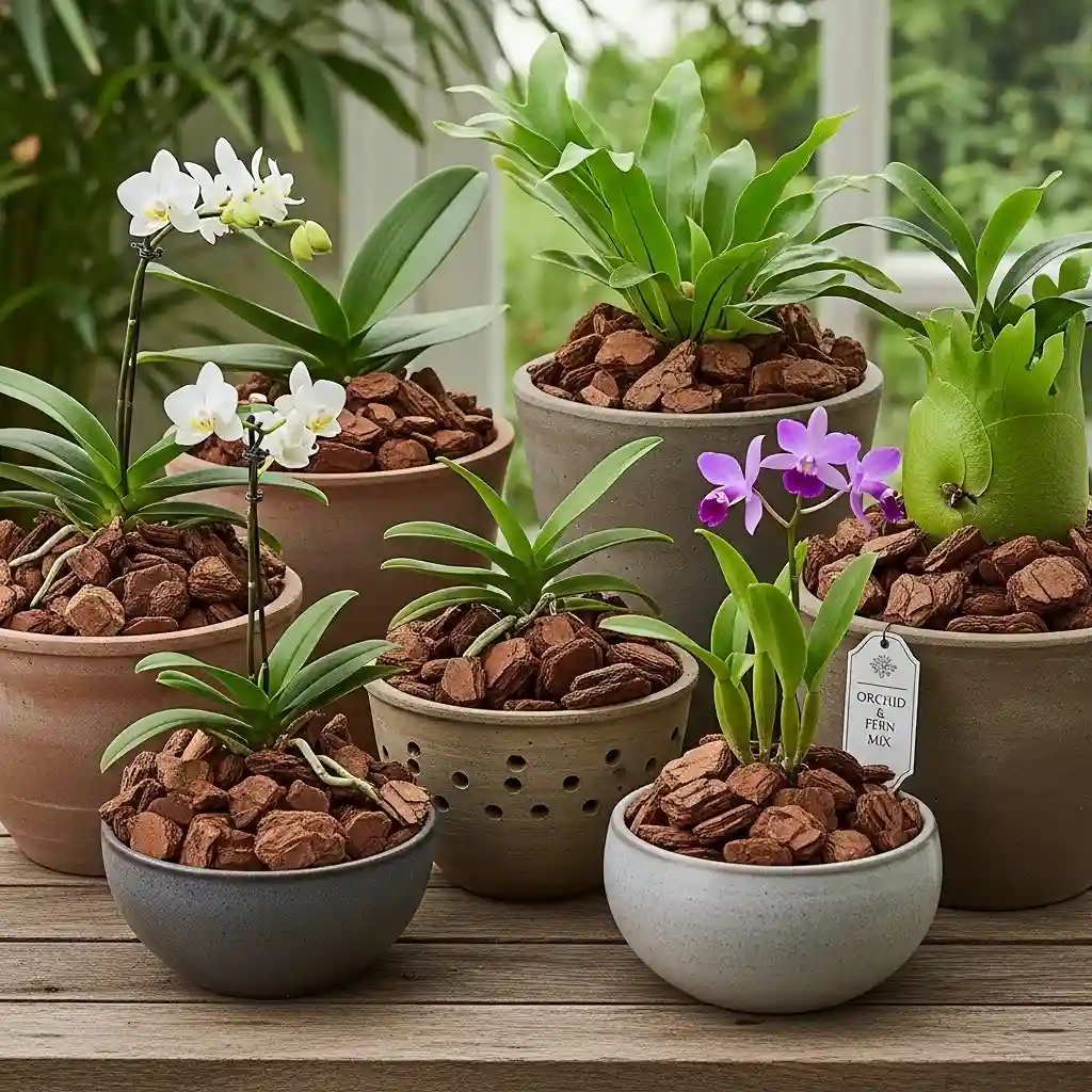 22 Bark Mulch for Orchids and Ferns