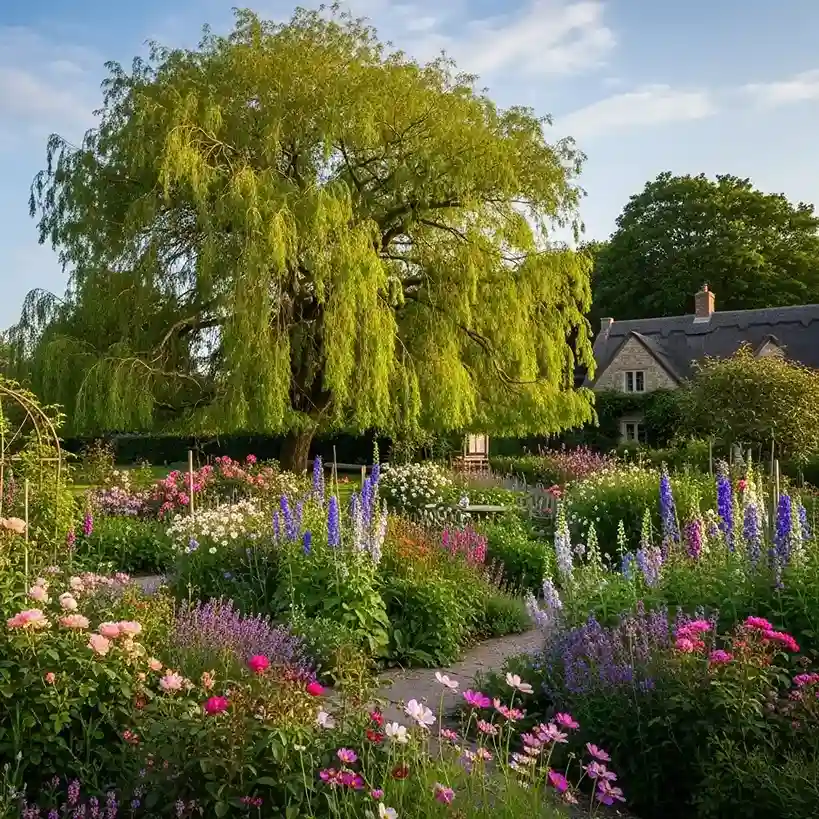 22 Weeping Willow in Cottage and Informal Gardens