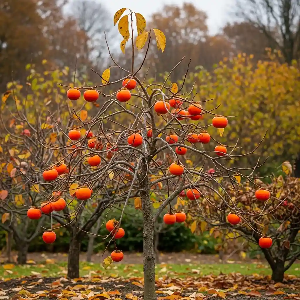 24 Persimmon Diospyros kaki