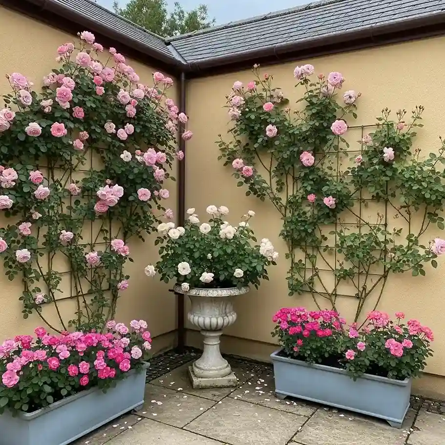 27. Courtyard Rose Garden