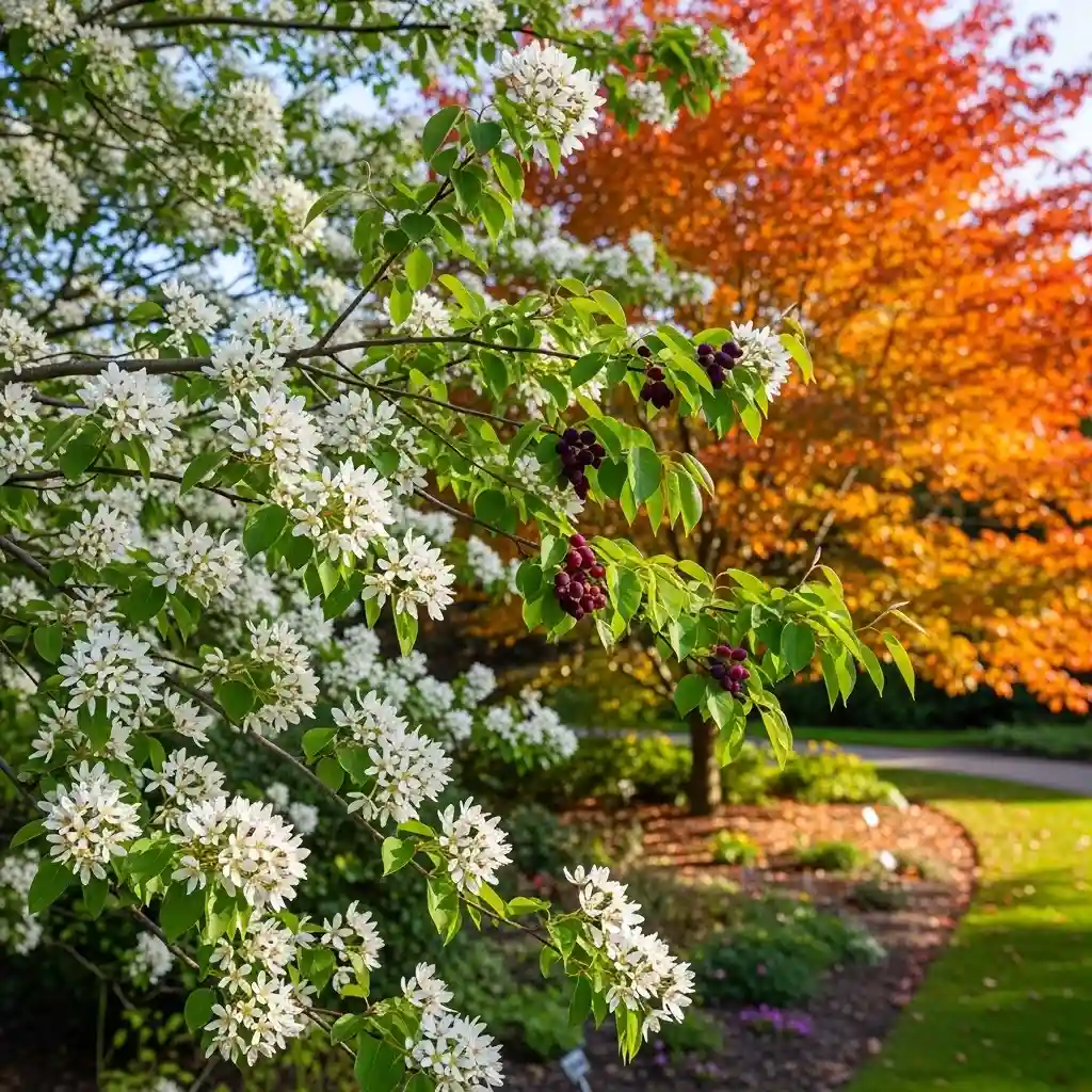 29 Serviceberry Amelanchier lamarckii